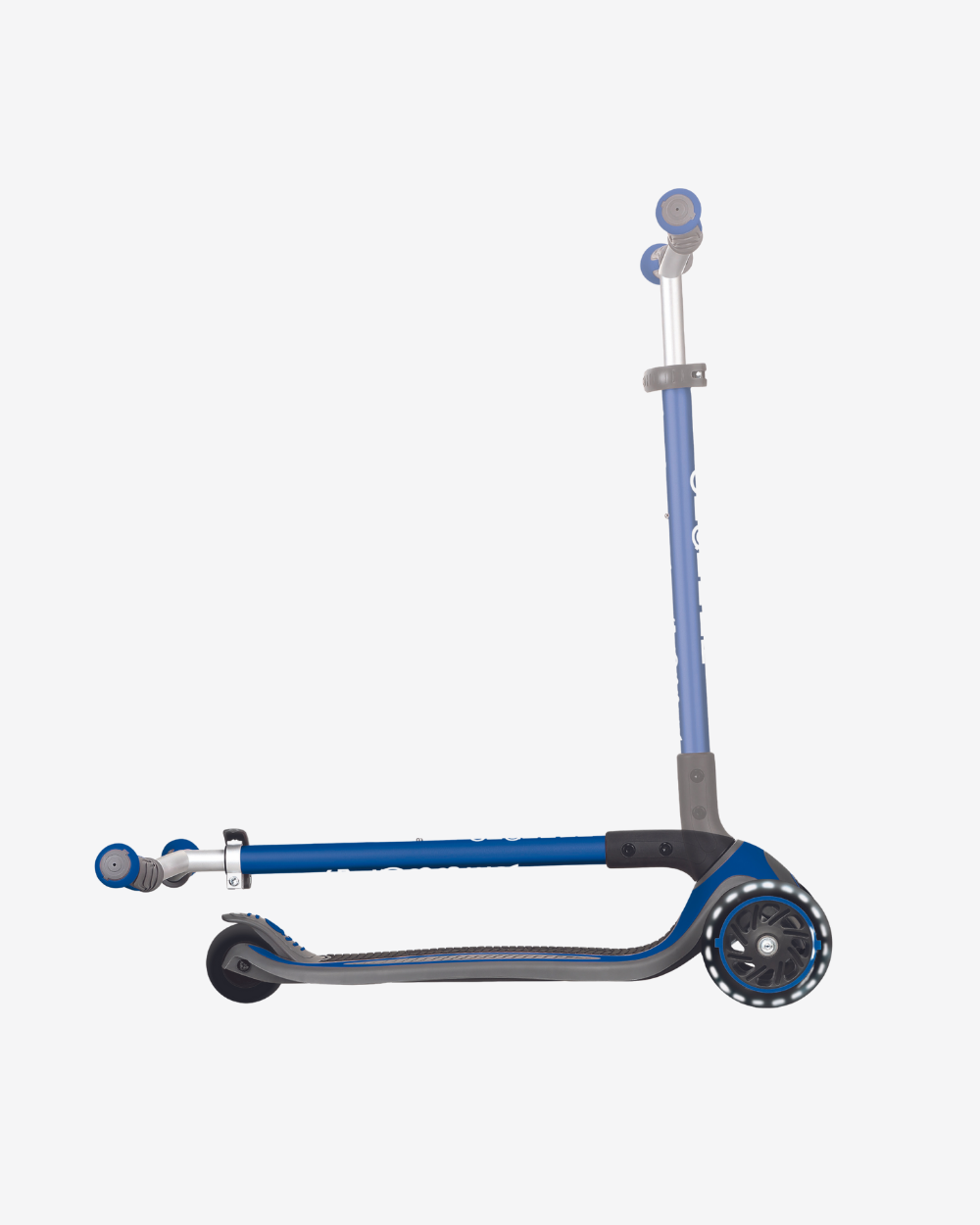 Globber Master 3 Wheel Kids Scooter with Lights | Navy