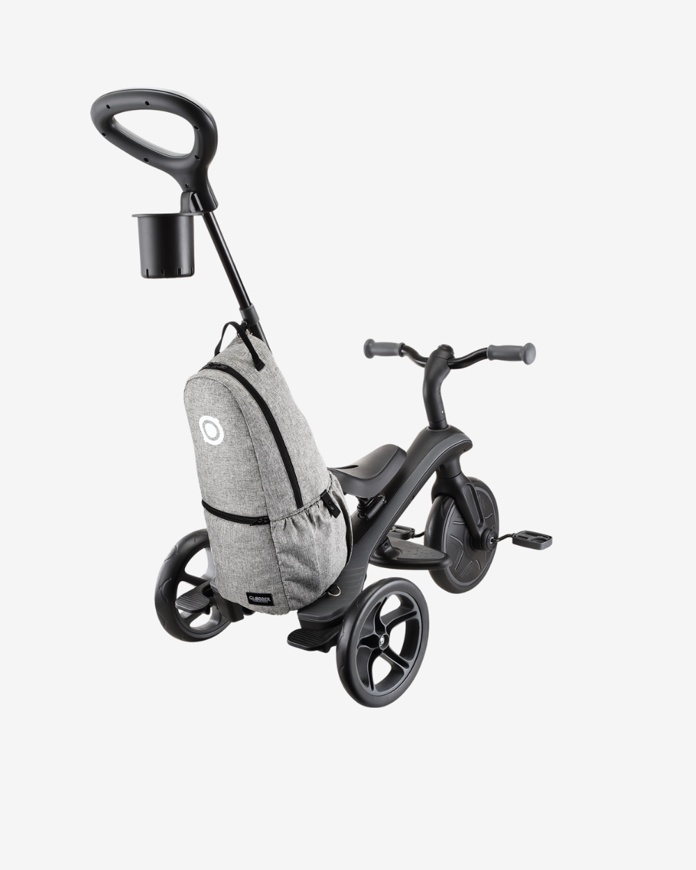 Globber Explorer Trike 4 in 1 Deluxe Play | Black / Grey