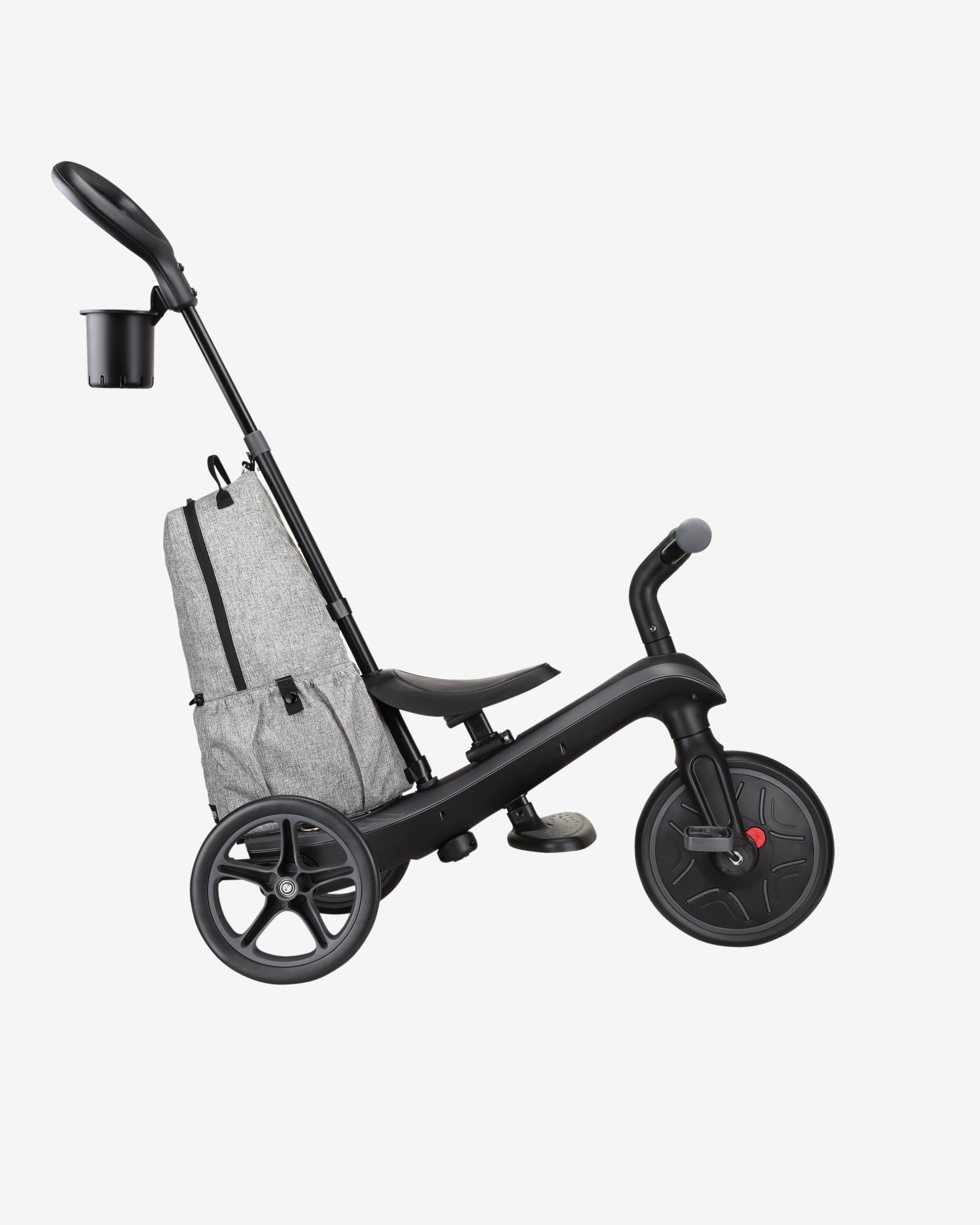 Globber Explorer Trike 4 in 1 Deluxe Play | Black / Grey