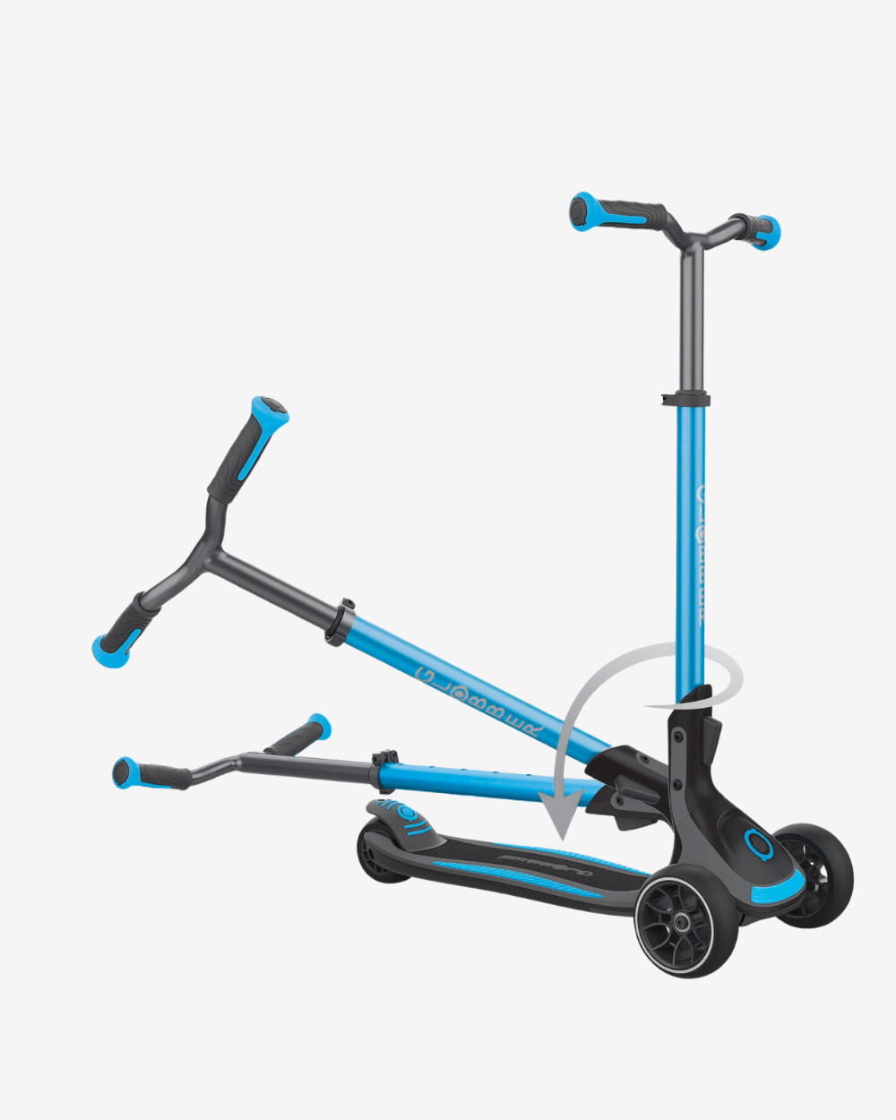 Globber Ultimum 3 Wheel Kids Scooter | Sky Blue