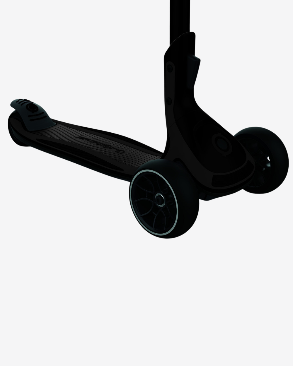 Globber Ultimum 3 Wheel Kids Scooter | Black / Charcoal Grey