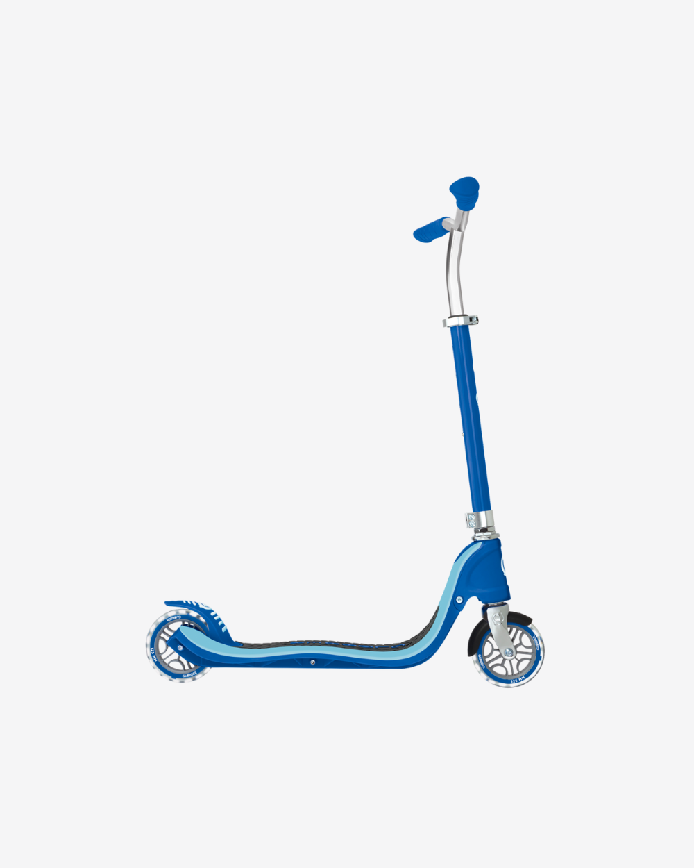 Globber Flow 125 Scooter with Light Up Wheels | Navy Blue
