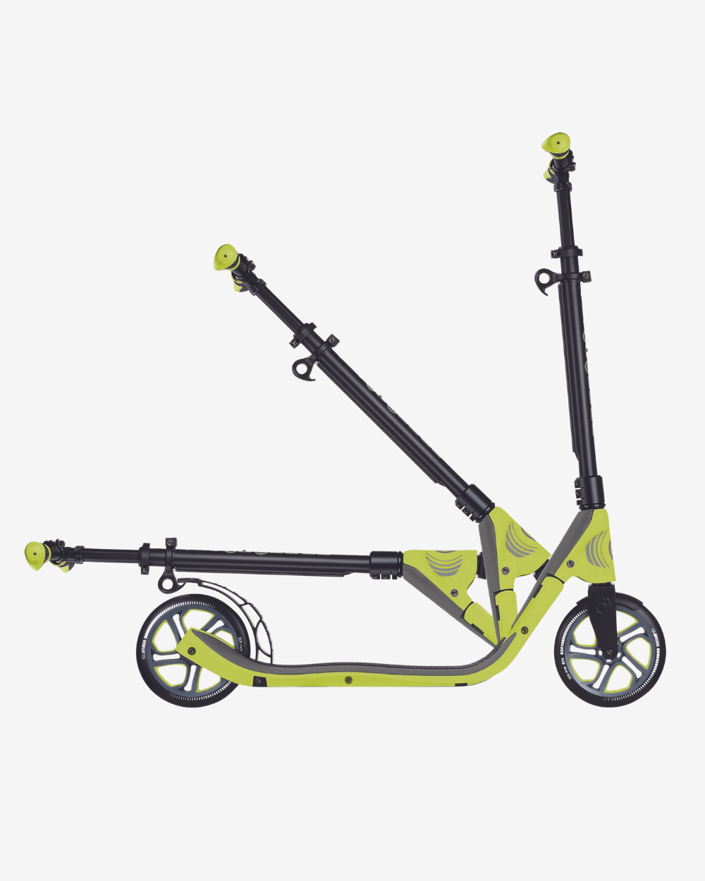 Globber ONE NL 205 Scooter | Lime Green / Dark Grey
