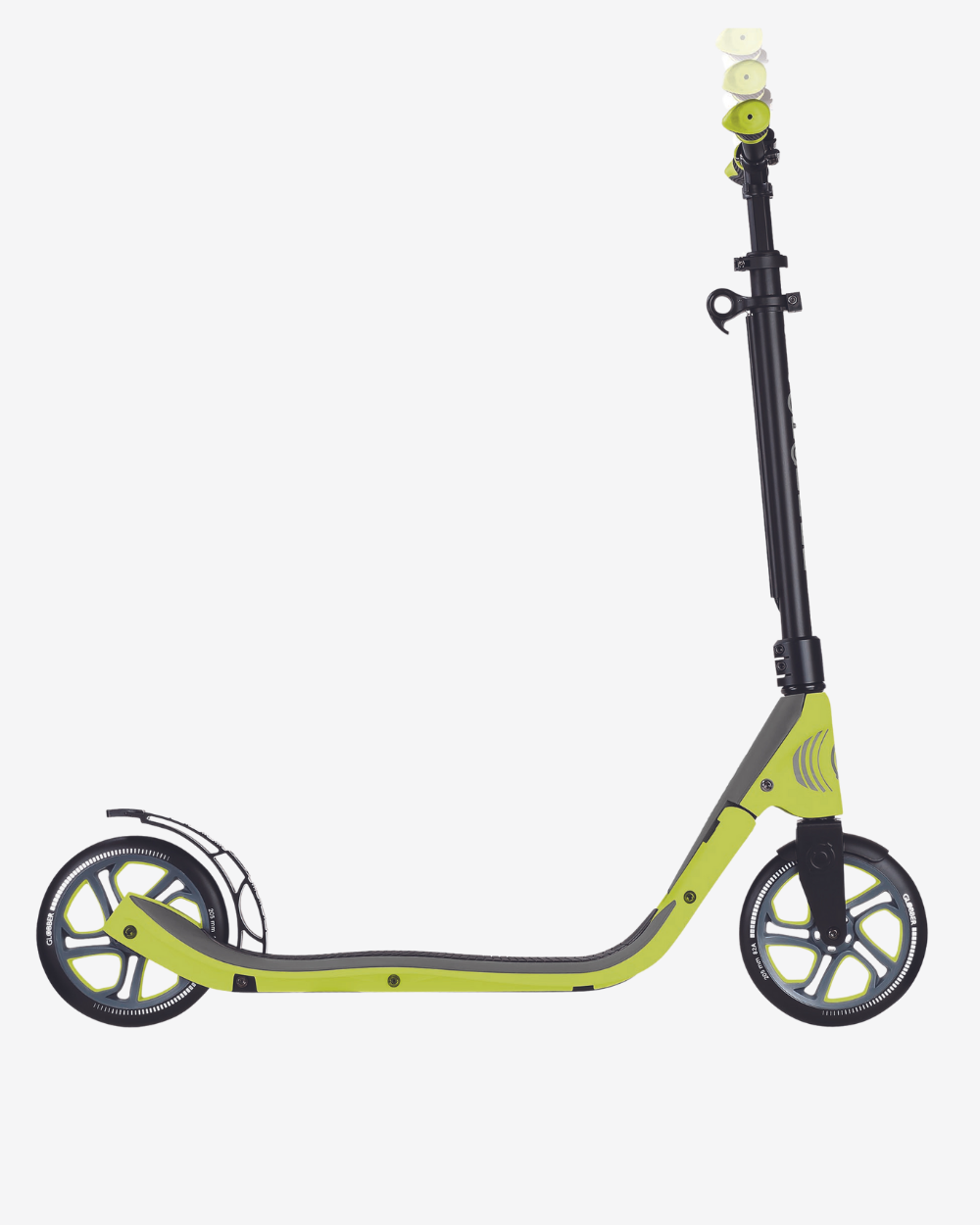 Globber ONE NL 205 Scooter | Lime Green / Dark Grey