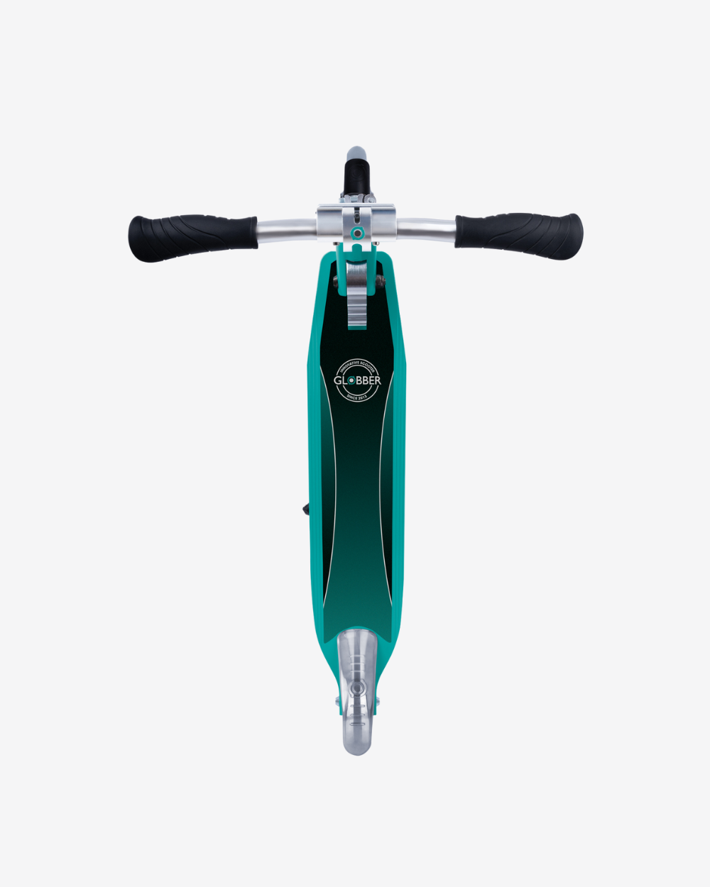 Globber Flow Element Foldable Kids Scooter with Lights | Jade