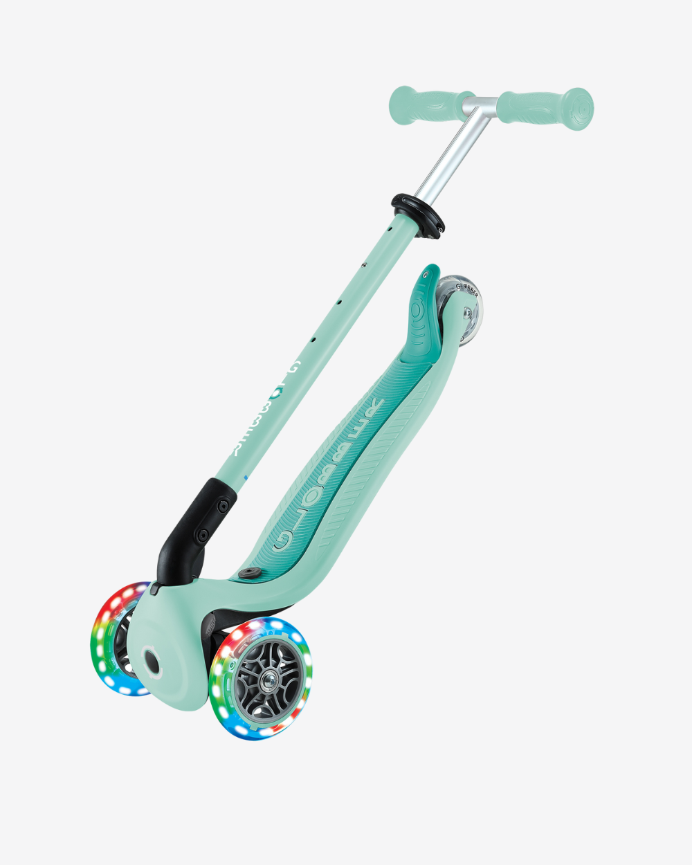 Globber GO UP Active with Lights | Mint / Dark Mint