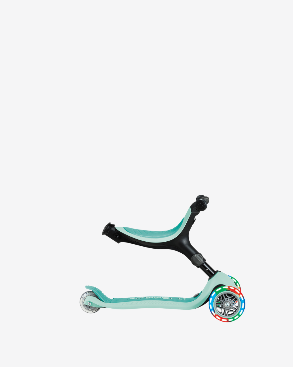 Globber GO UP Active with Lights | Mint / Dark Mint