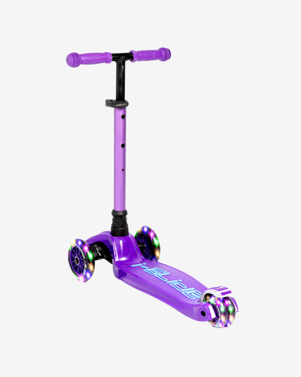 I-GLIDE 3 Wheel Kids Scooter | Purple/Blue