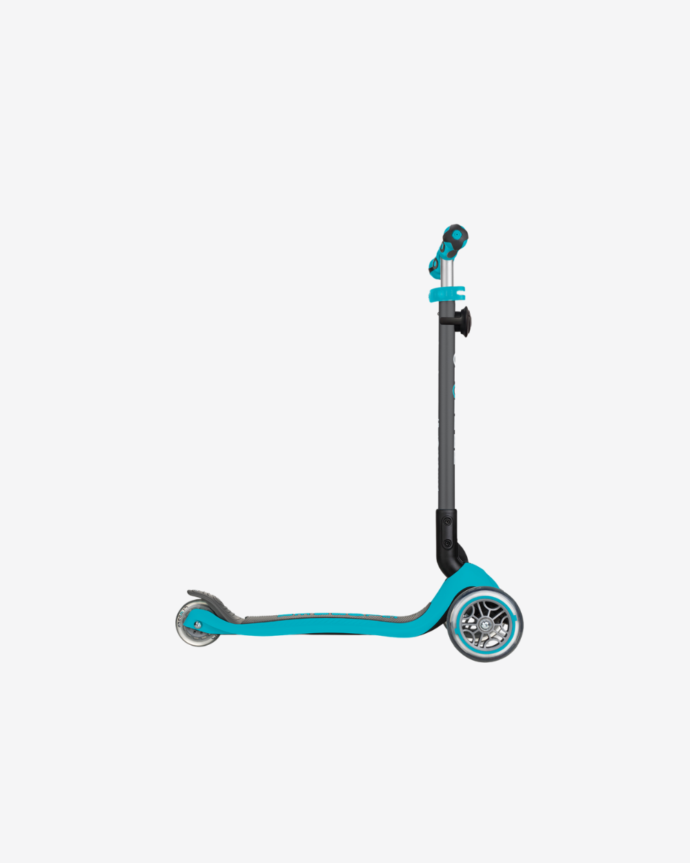 Globber GO UP Deluxe Convertible Scooter with Light up Wheels | Teal