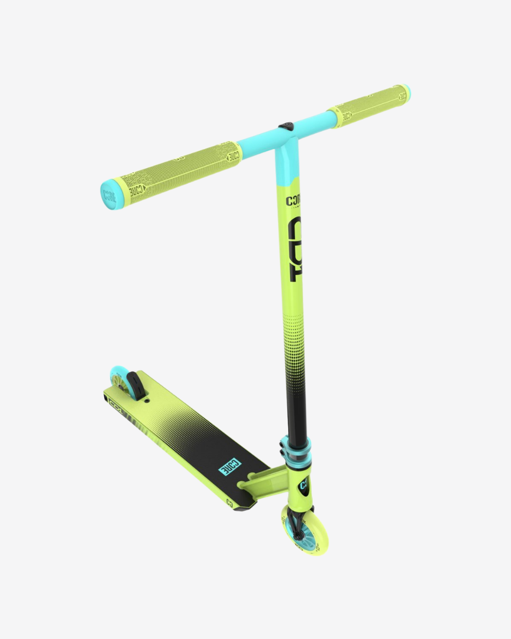 Core CD1 Complete Stunt Scooter | Lime / Blue
