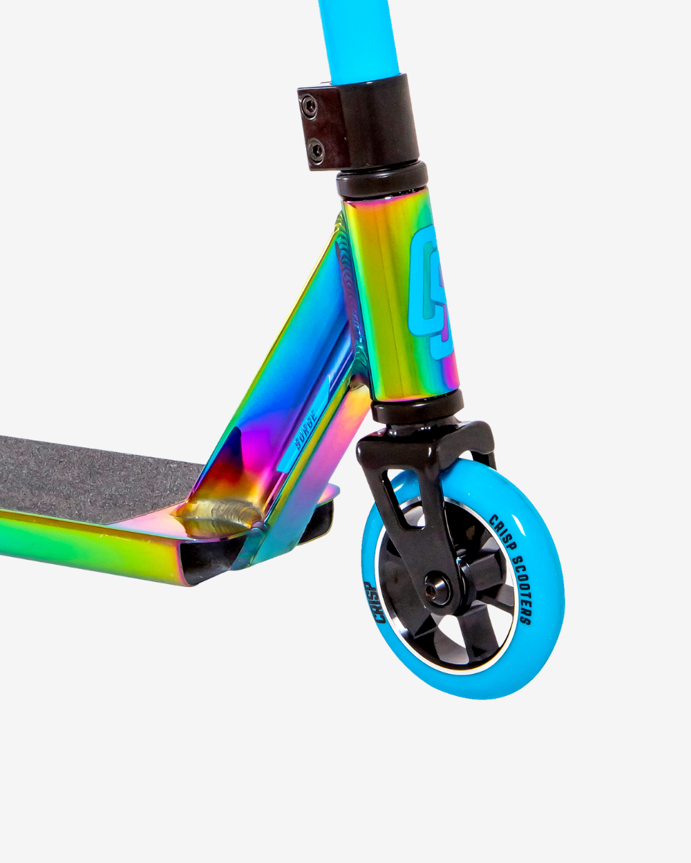 Crisp Surge Complete Scooter | Neo Chrome / Sky Blue