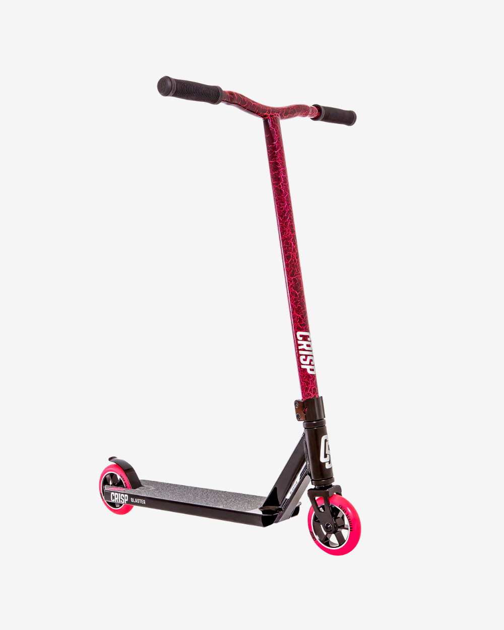 Crisp Blaster Complete Scooter | Black / Pink Cracking