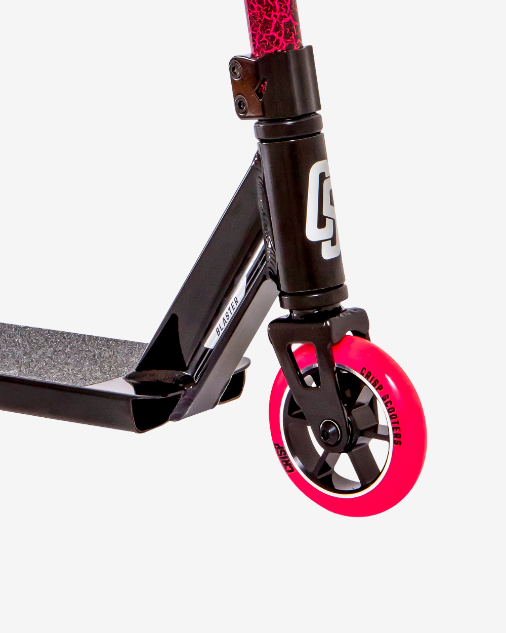 Crisp Blaster Complete Scooter | Black / Pink Cracking