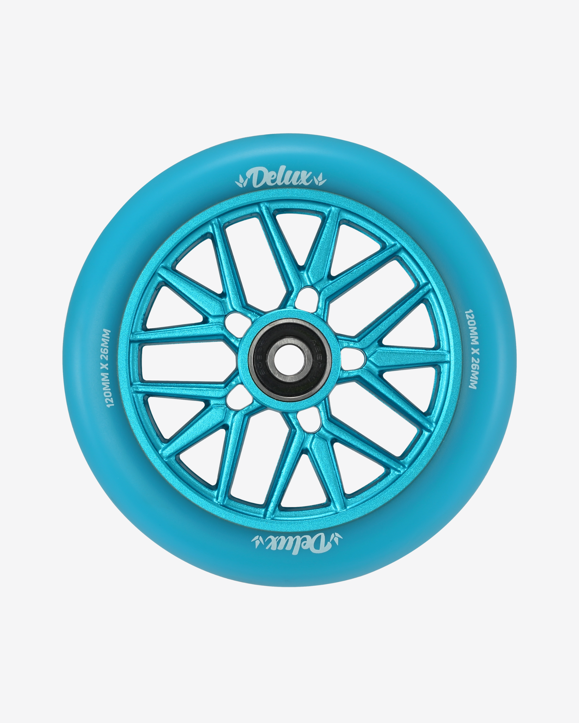 Envy Delux 120mm Wheels | Blue