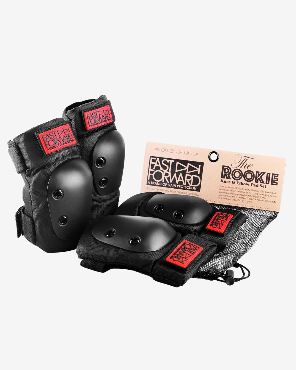 Fast Forward | The Rookie Knee & Elbow | Pad Set