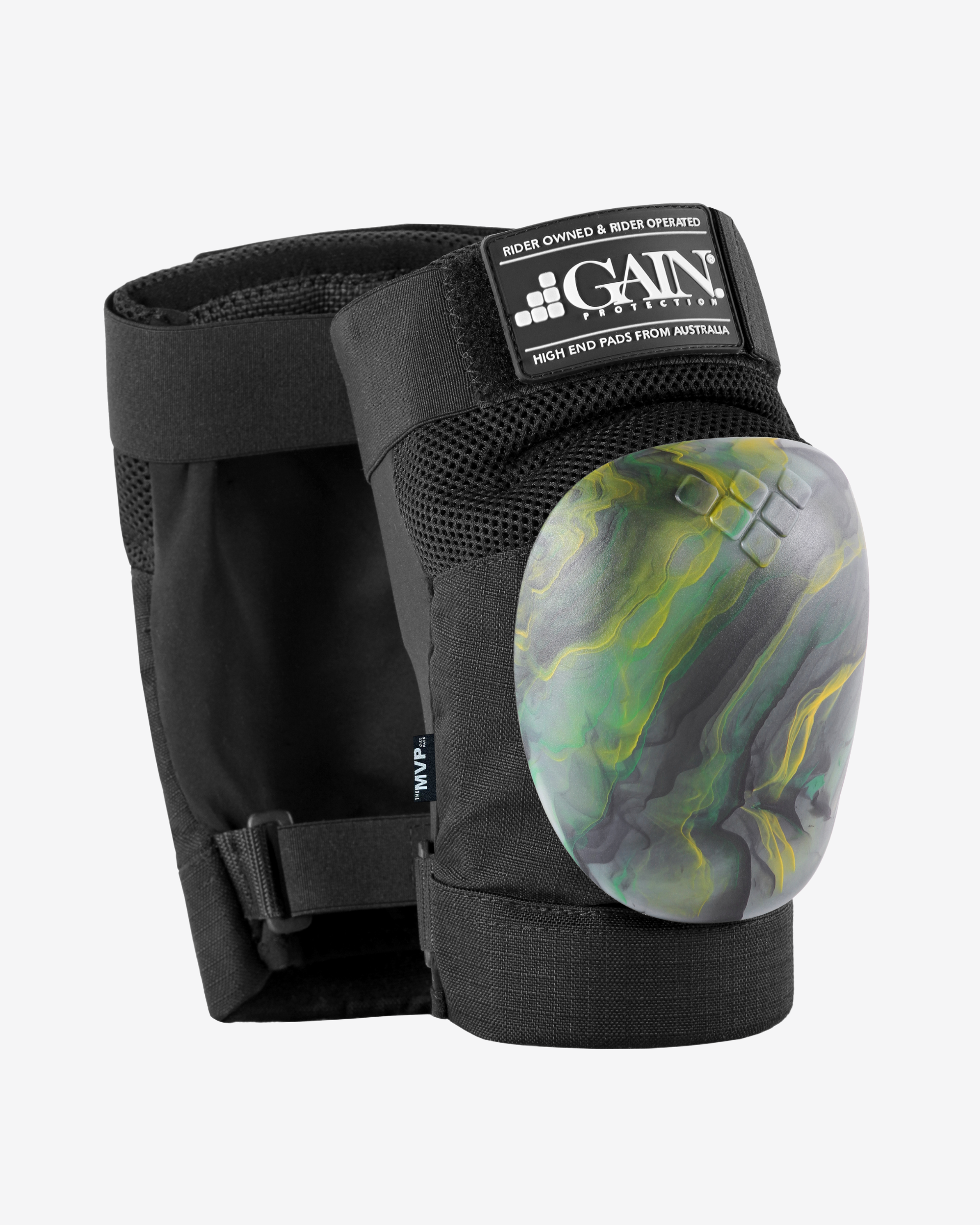 Gain Protection | The MVP Knee Pads | Aussie Swirl