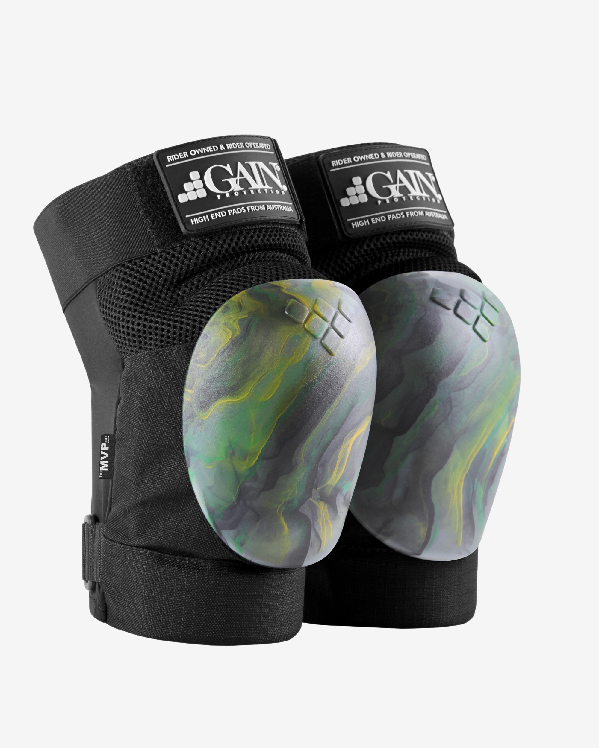 Gain Protection | The MVP Knee Pads | Aussie Swirl