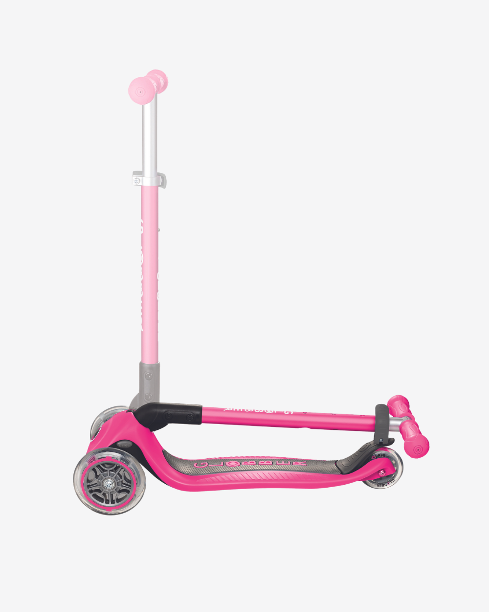 Globber Primo 3 Wheel Kids Scooter Foldable | Deep Pink