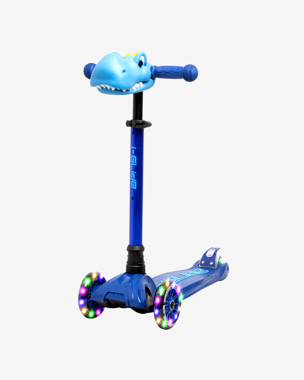 I-Glide Scootee Cuteez Dinosaur Head | Blue