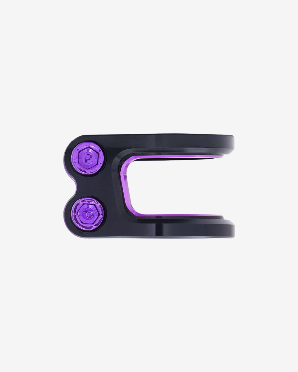 Oath Components | Carcass 2 Bolt Clamp | Black/Purple