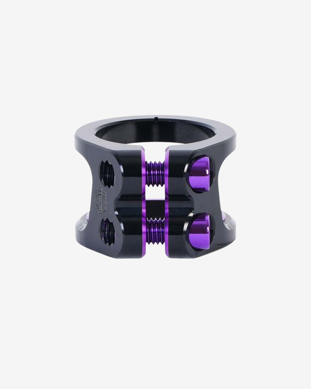 Oath Components | Carcass 2 Bolt Clamp | Black/Purple