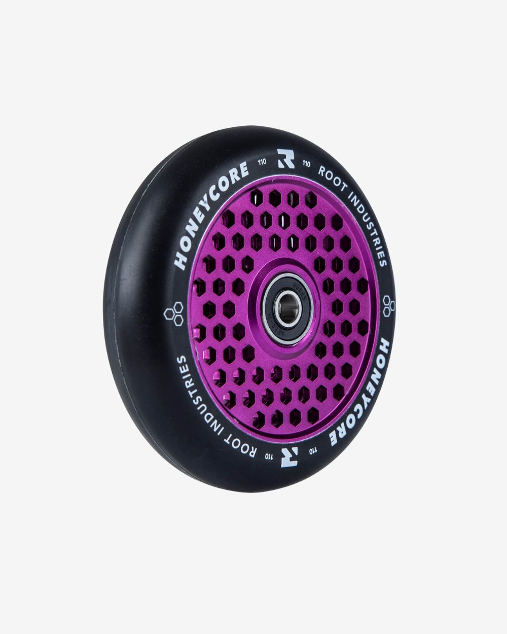 Root Industries Honeycore Wheels 110mm | Black / Purple