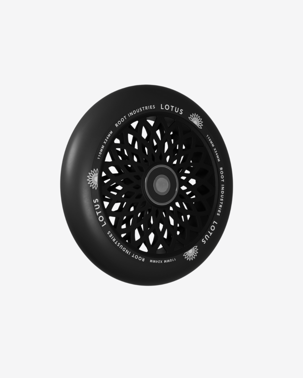 Root Industries Lotus Wheels 110mm | Black / Black