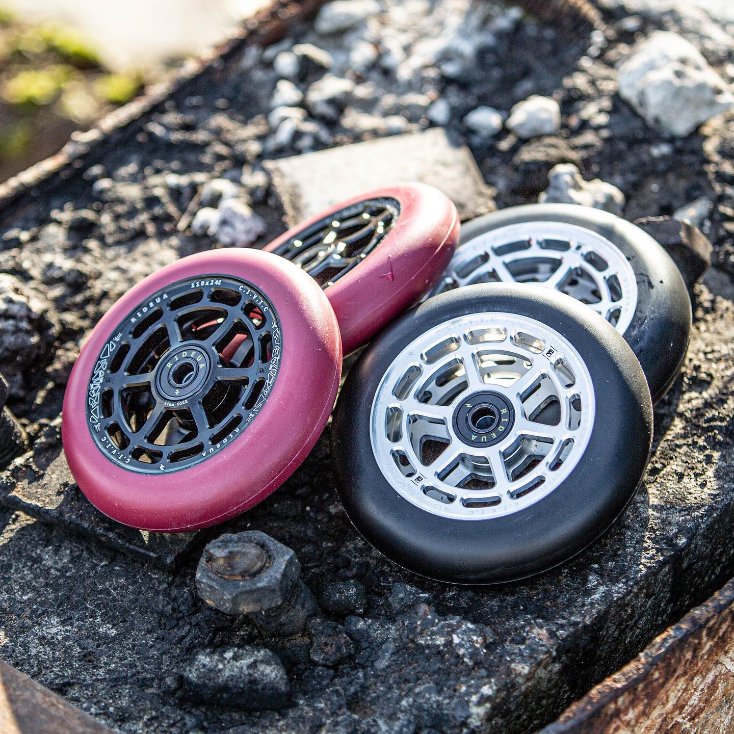 urbanArtt | Civic | 110 x 24mm Wheels | Raw