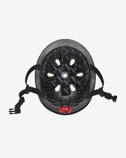 Globber Kids Helmet w/Flashing LED Light  XS / S | Black
