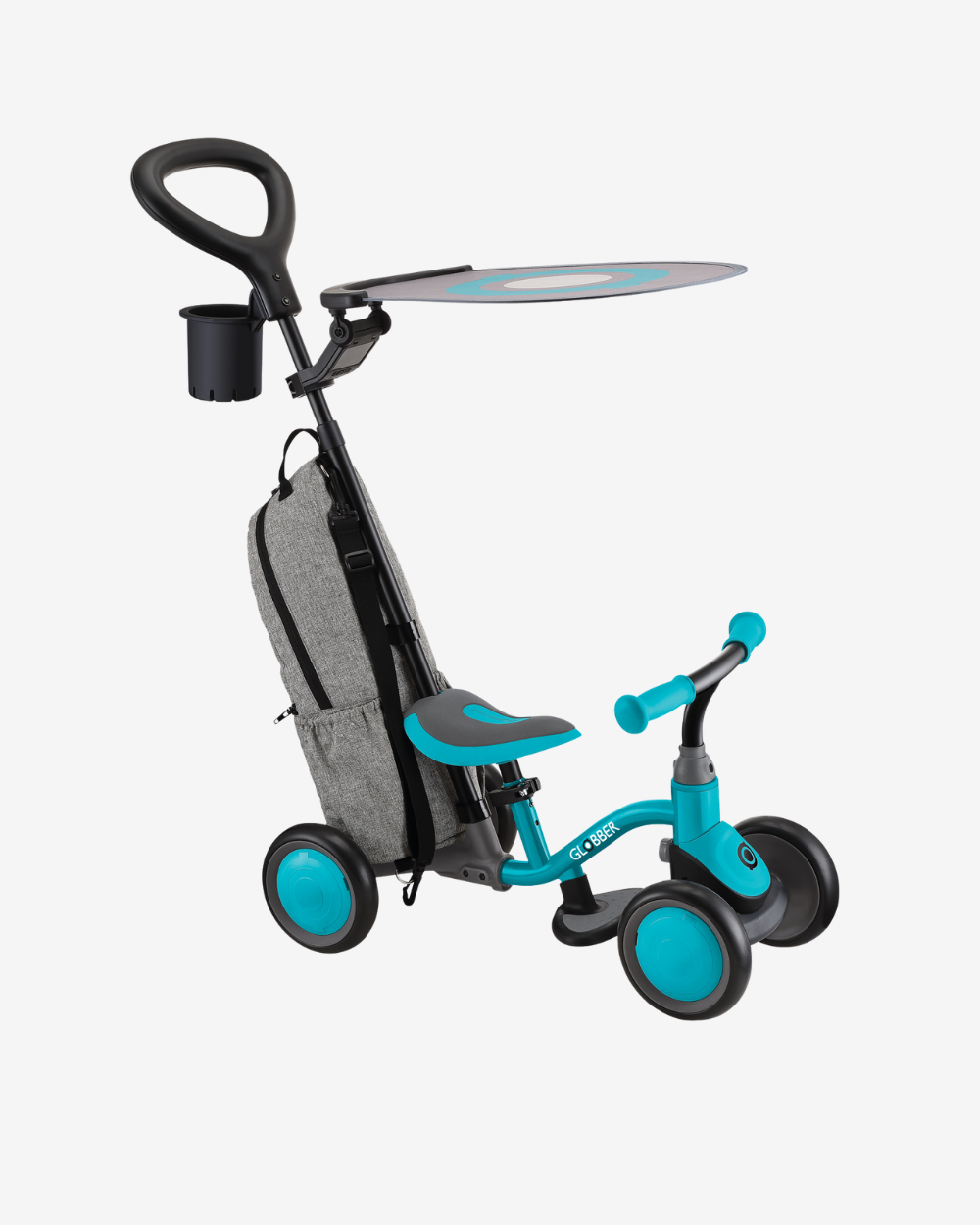 Globber Learning Bike 3 in 1 Deluxe | Teal