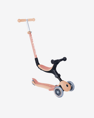 Globber Ecologic Primo Foldable Plus Convertible 3 Wheel Scooter | Peach