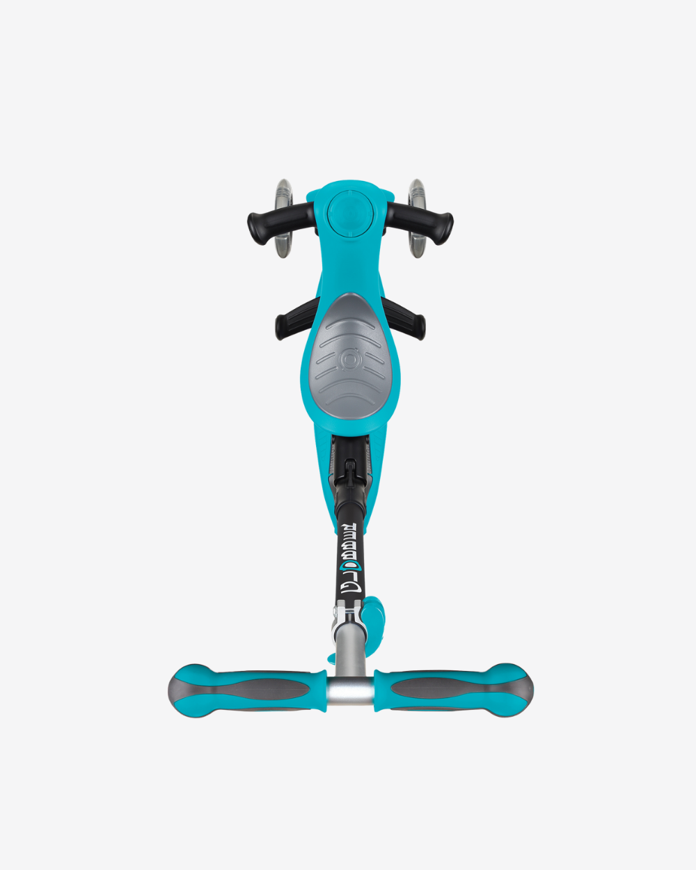 Globber GO UP Deluxe Convertible Scooter with Light up Wheels |  Teal