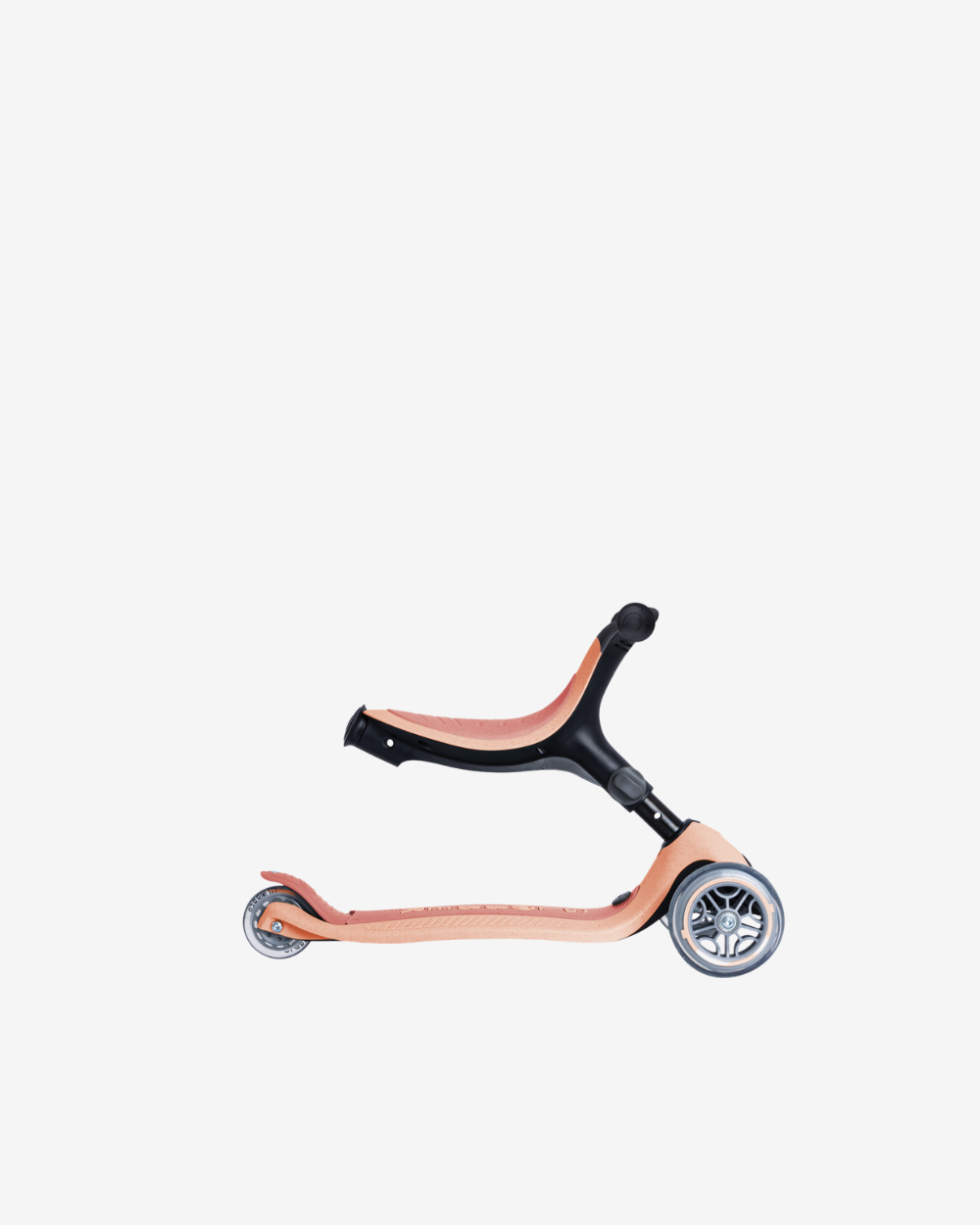 Globber Ecologic Primo Foldable Plus Convertible 3 Wheel Scooter | Peach