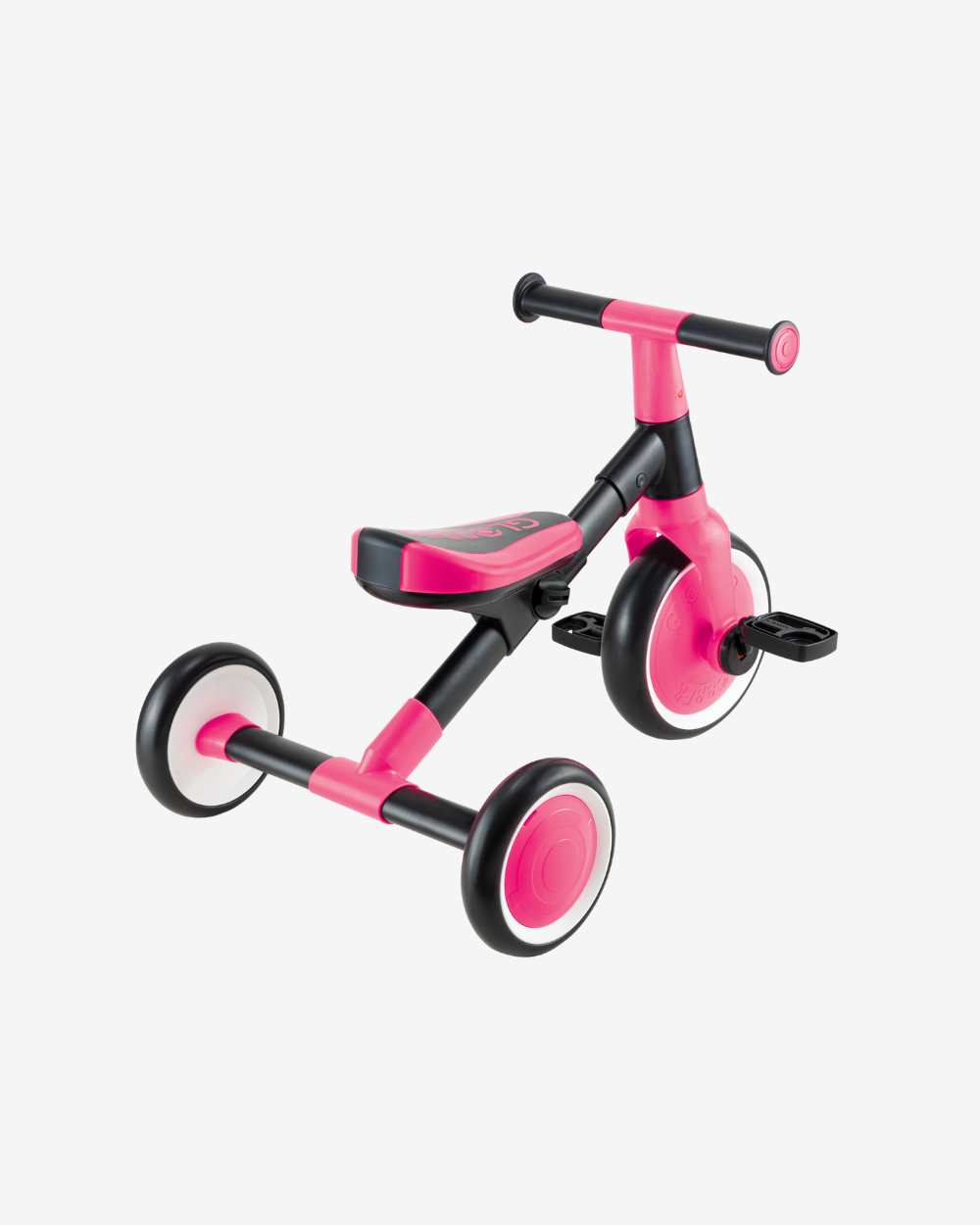 Globber Learning Trike 2 in 1 | Fuchsia Pink