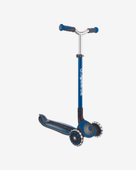 Globber Master 3 Wheel Kids Scooter with Lights | Navy