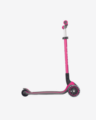 Globber Master 3 Wheel Kids Scooter with Lights | Pink