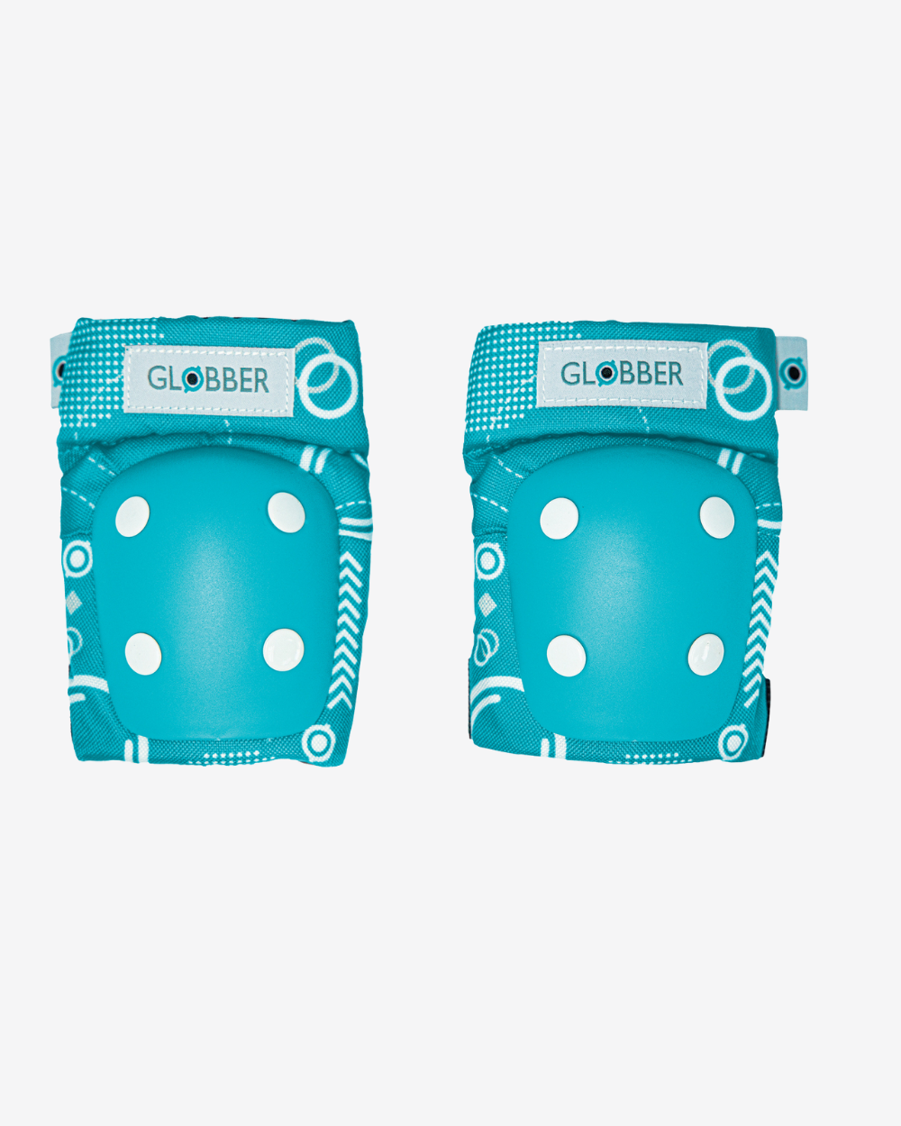 Globber Toddler Pads (XXS) | Teal Shapes