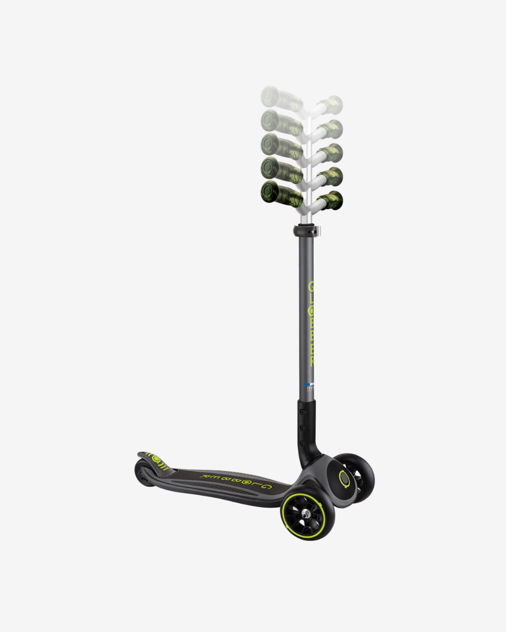 Globber Master Prime 3 Wheel Kids Scooter | Neon Green