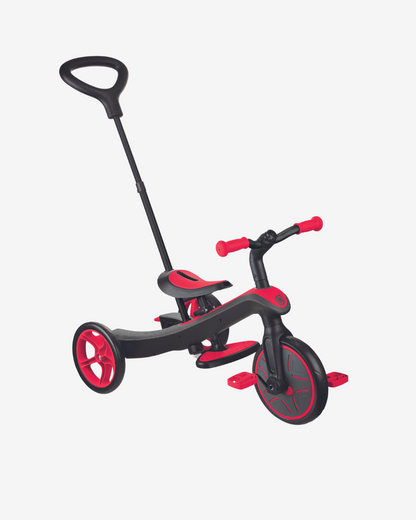 Globber Explorer Trike 4 in 1 | Red