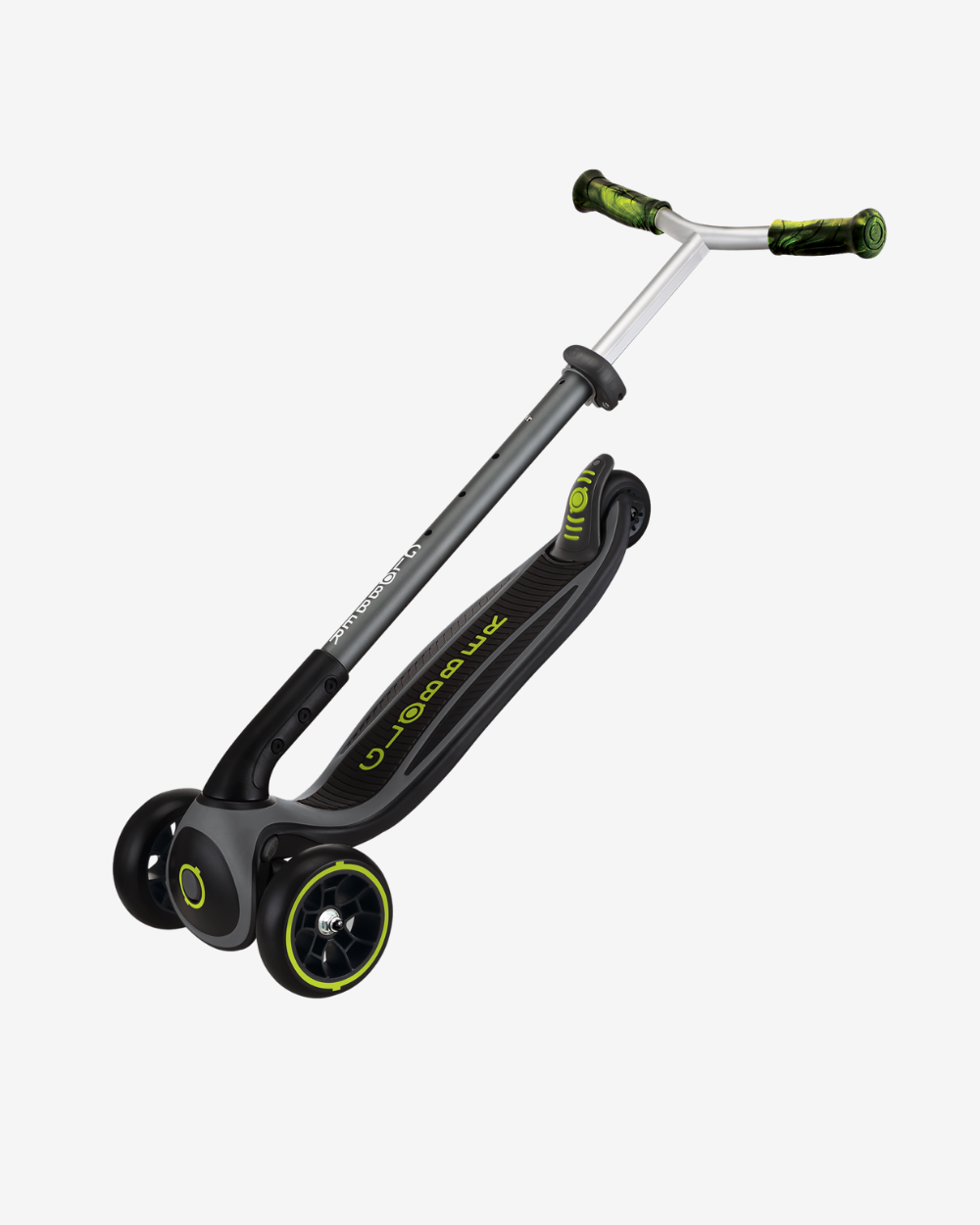 Globber Master Prime 3 Wheel Kids Scooter | Neon Green