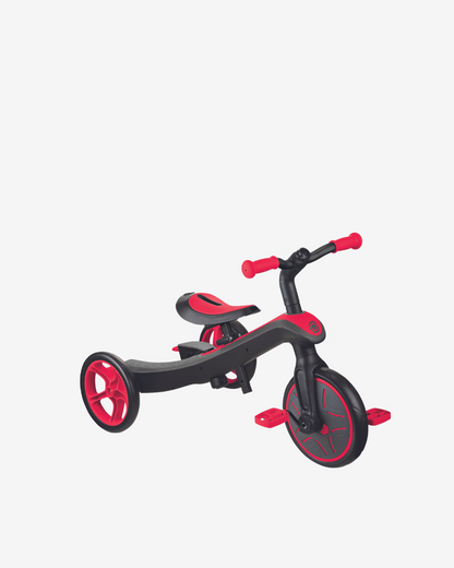 Globber Explorer Trike 4 in 1 | Red