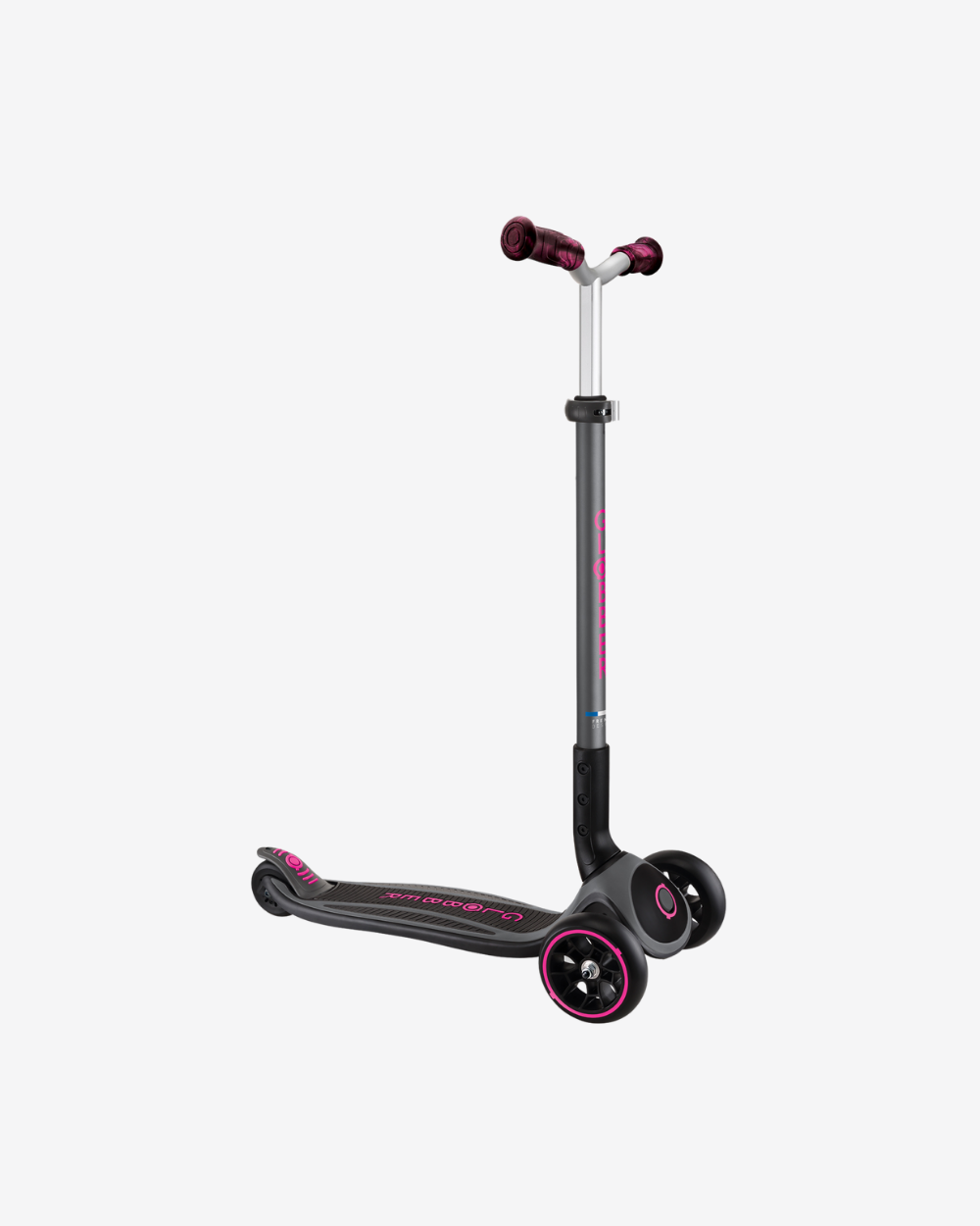 Globber Master Prime 3 Wheel Kids Scooter | Neon Pink