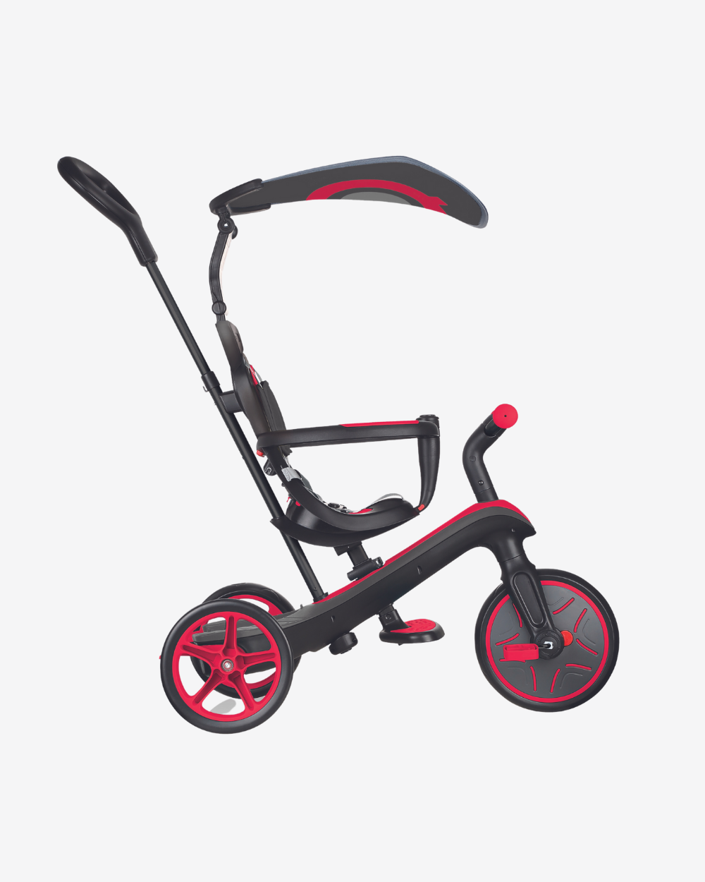 Globber Explorer Trike 4 in 1 | Red