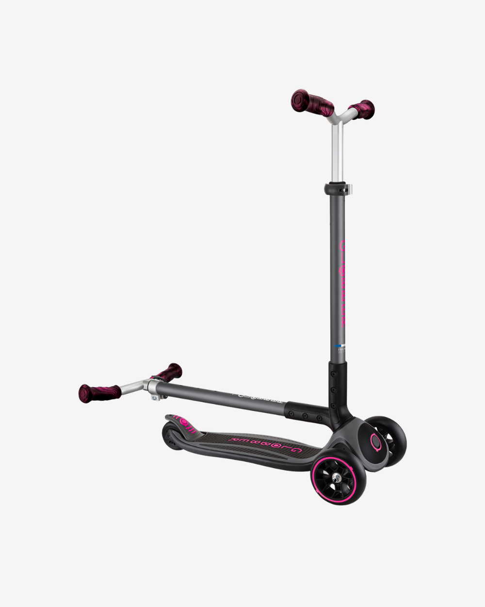 Globber Master Prime 3 Wheel Kids Scooter | Neon Pink