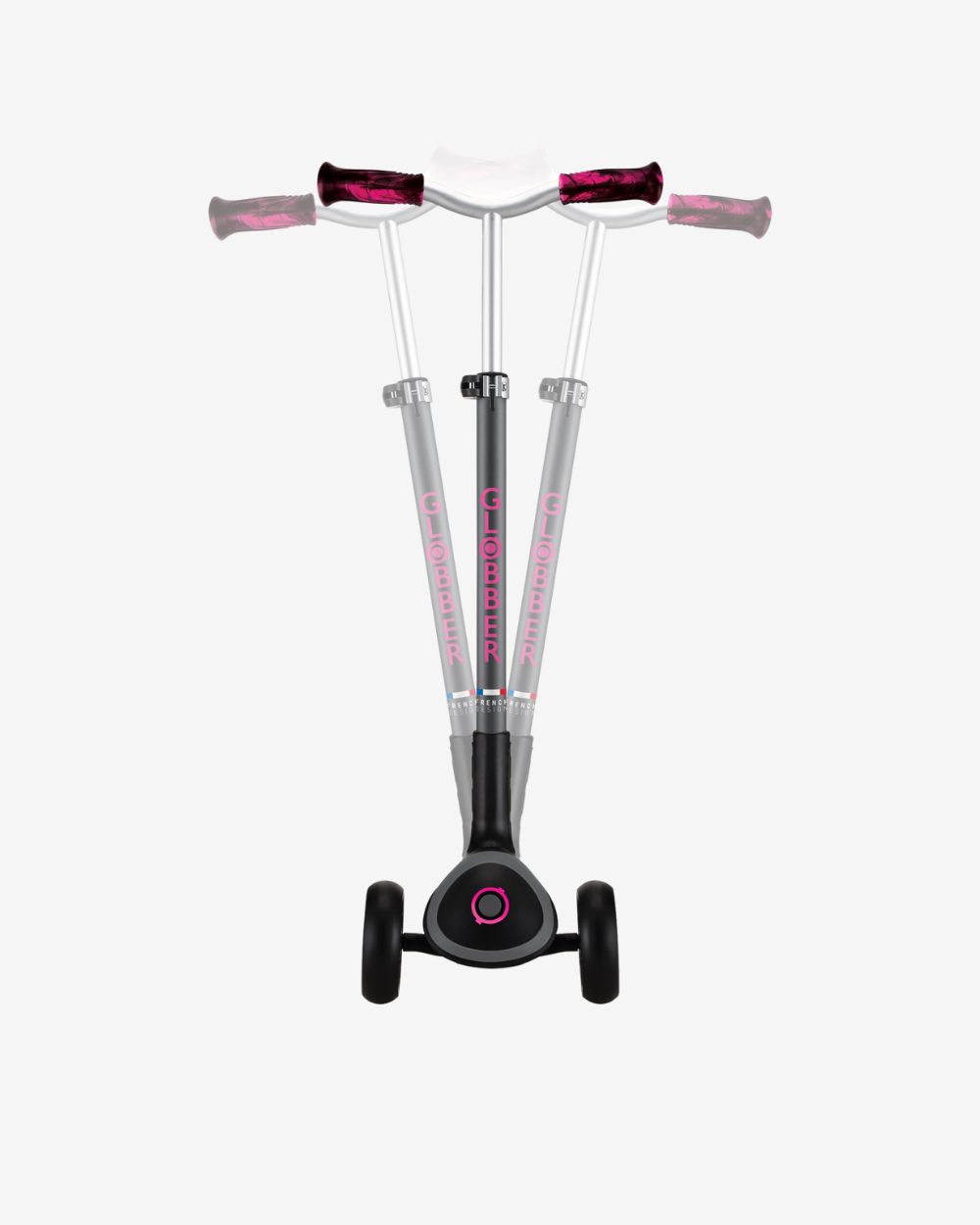 Globber Master Prime 3 Wheel Kids Scooter | Neon Pink