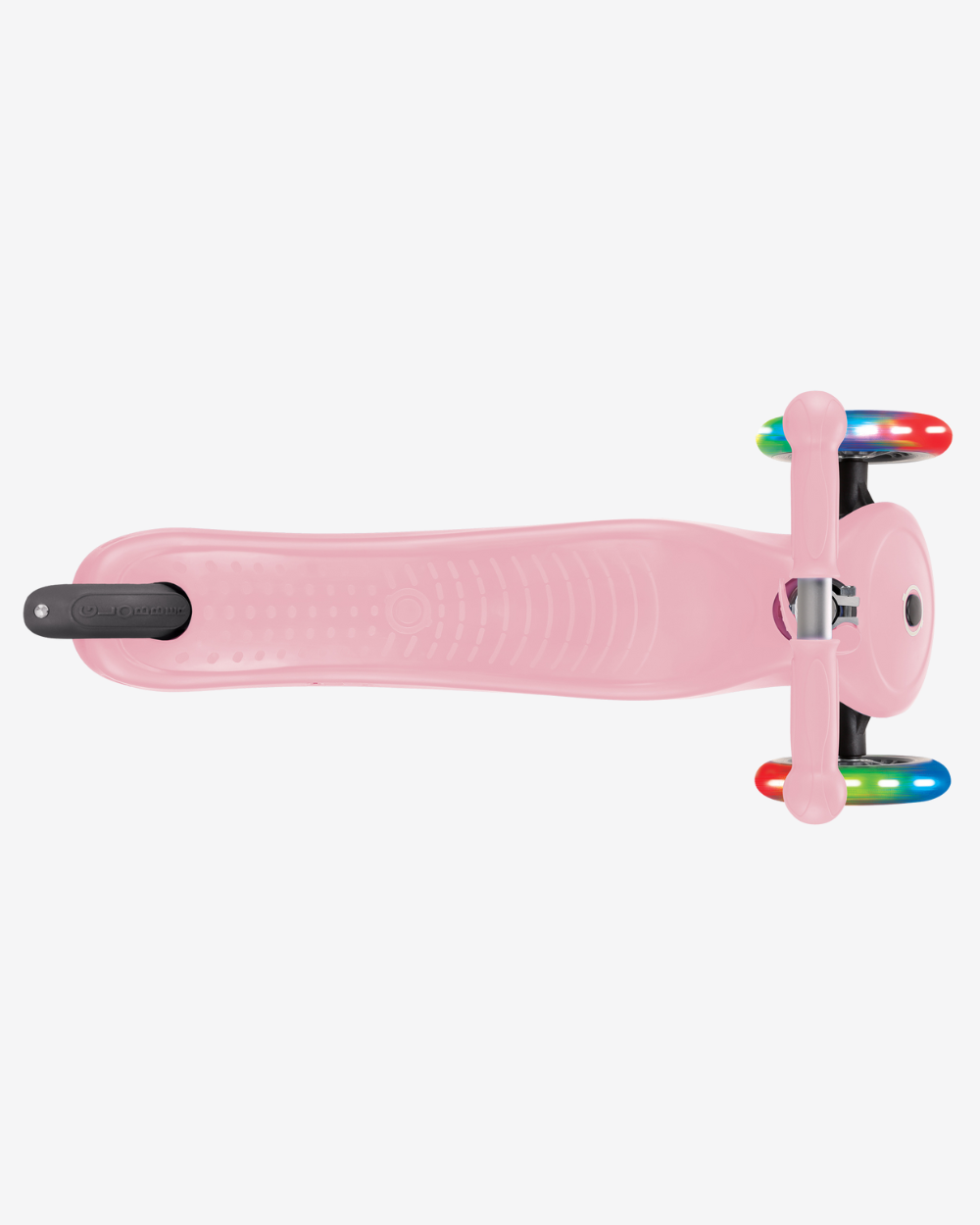 Globber Go Up Sporty 3 Wheel Kids Convertible Scooter | Light Up Pastel Pink
