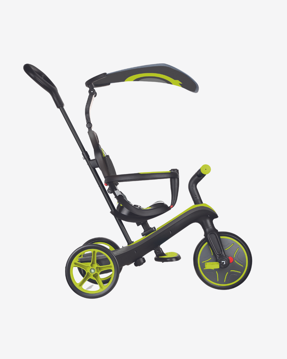 Globber Explorer Trike 4 in 1 | Lime Green