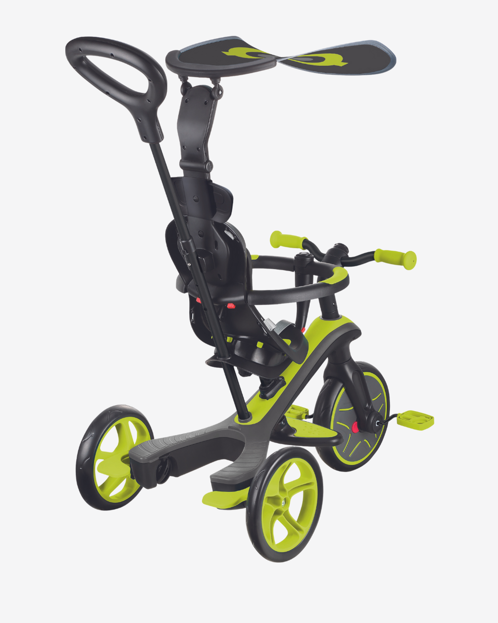 Globber Explorer Trike 4 in 1 | Lime Green