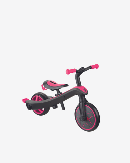 Globber Explorer Trike 4 in 1 | Fuchsia Pink