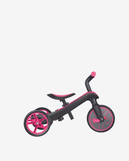 Globber Explorer Trike 4 in 1 | Fuchsia Pink